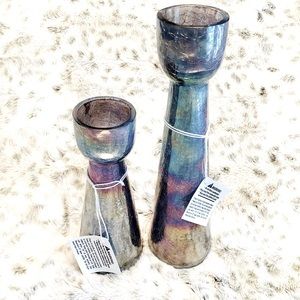 KARMA Tapered Candleholders NWT